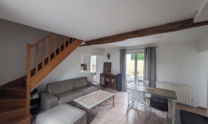 Sonchamp House | The patio at Sonchamp