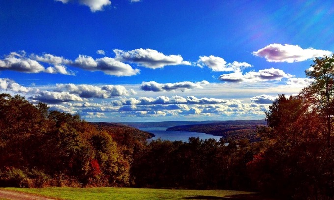 Town of Jerusalem House | The Pinnacle with Panoramic Views of Keuka Lake on the Wine Trail