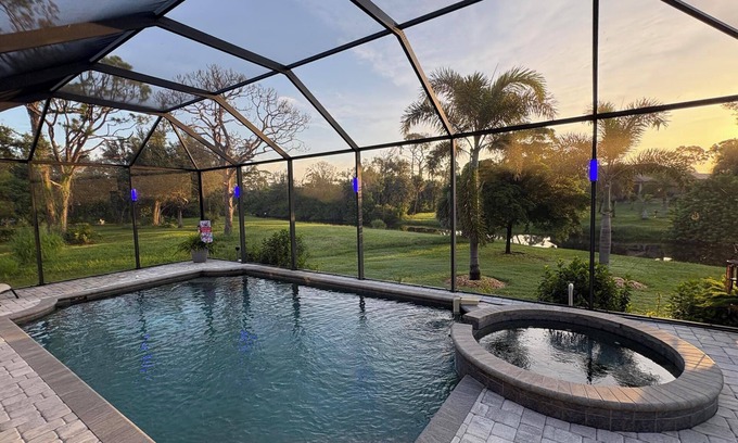 Rotonda Heights House | The Sanctuary - Private Pool+Spa Vacation Home - Only 5 Minutes To The Gulf Coast!