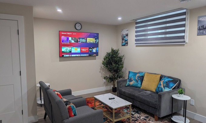 Northeast Edmonton House | The Serene: 2-bedroom private basement suite