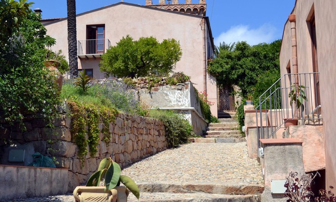 Cefalu Other | The Stairs-Villa Palamara 1868