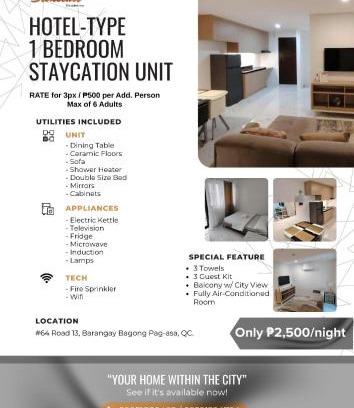 Bagong Pag-asa Apartment | The Stonecast Residences