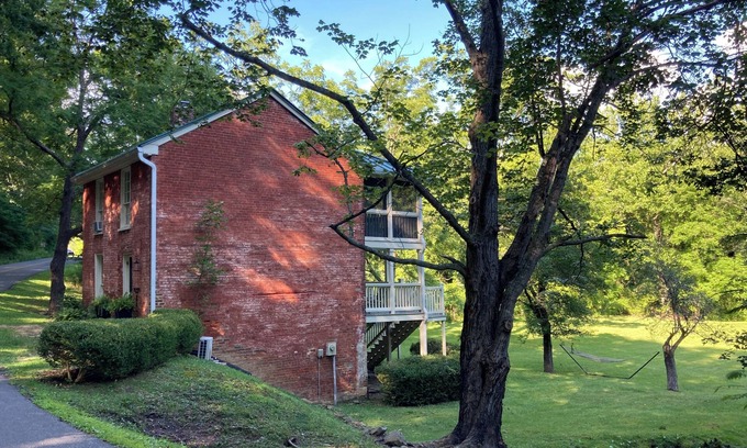 Warm Springs House | The Tannery! Private Dipping Pool In The Warm Springs Stream! Pet Friendly!