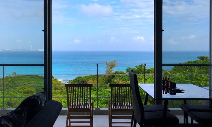 Higashionna House | Theme Suite 201 Overlooking the seaArt museum style mansion designed by architect for photographe/Uruma Okinawa