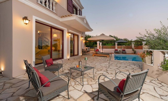 Ieromonachos Villa | Theodora Villa - Two Bedroom Villa, Sleeps 4
