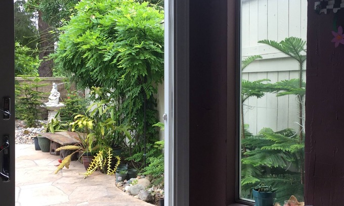 Aliso Viejo House | This is a bedroom with a private bathroom in a 3 bedroom home