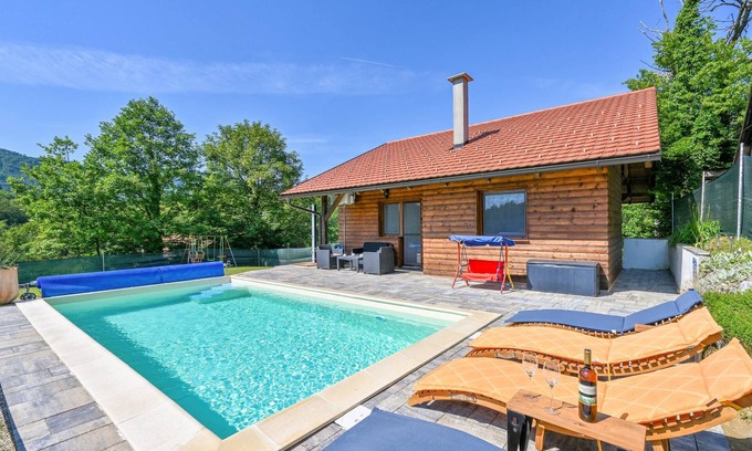 Lepoglava House | This vacation home with pool is located on a hill with a beautiful view of the countryside, which wi