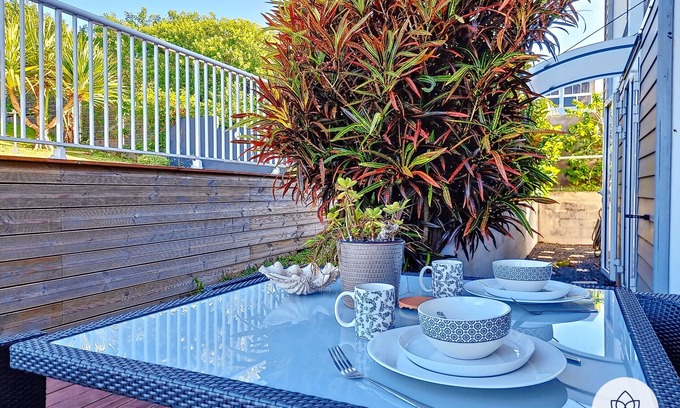 Entre-Deux Apartment | Ti Caz Serré – T2 of 40 m² with communal swimming pool – Entre-Deux