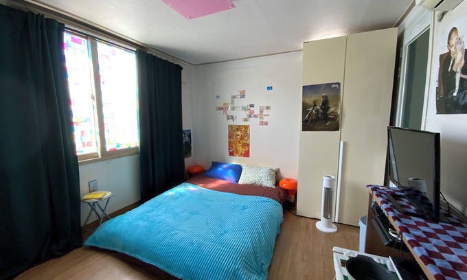 Sasang Apartment | Tiny and Colorful Studio in Busan near Dongseo University with free parking lot