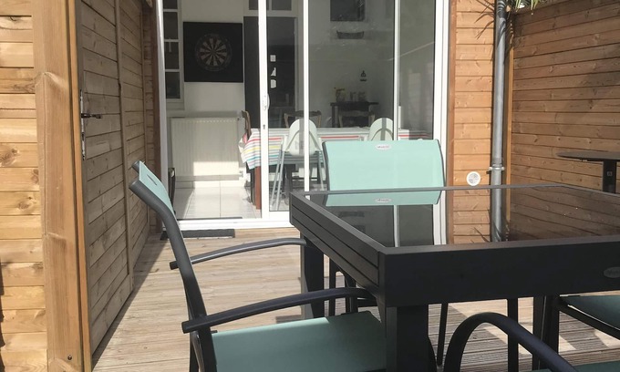 Cabourg House | Townhouse ideally located in a quiet area, 2 steps from the center and the sea