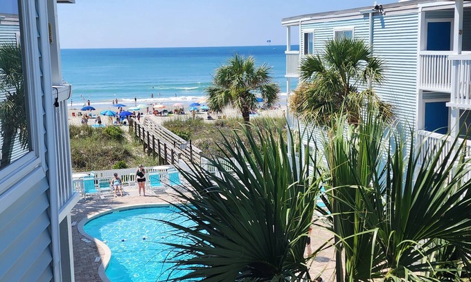 Crescent Beach Condo | Tranquil Oceanfront Condo with Stunning Views, Pool Access