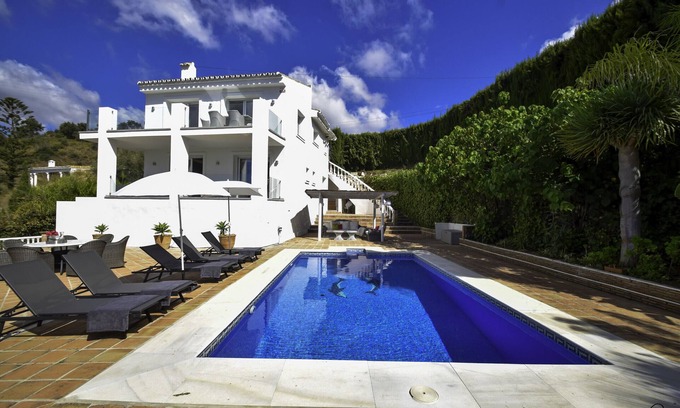 Urbanizacion el Rosario Villa | Tranquil Villa with Sea Views & Heated Pool!