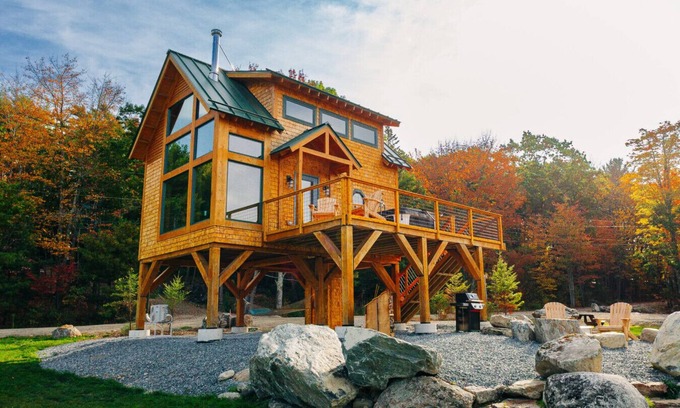 Ellsworth House | treehouse in Downeast Acadia Region of Maine