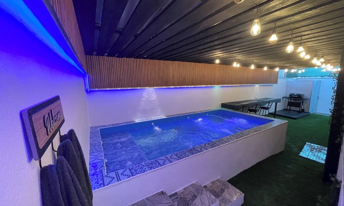 Moca House | Tremendous 2-bedroom house with a private pool, office, and private parking.