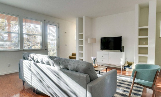 Communications Hill House | Trendy San Jose 3BR w/Balcony & A/C, nr Trampoline Park, by Blueground