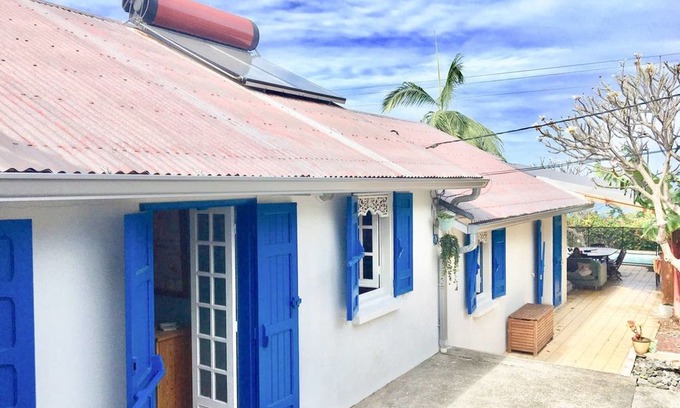 Les Avirons Villa | TROPIKAZ BLEUE - Piscine et vue mer - 10 pers -
