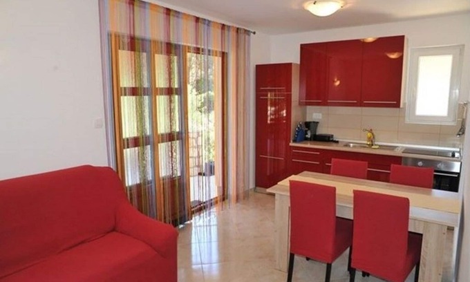 Suha Punta Apartment | Two bedroom apartment with terrace and sea view Kampor, Rab (A-24554-a)