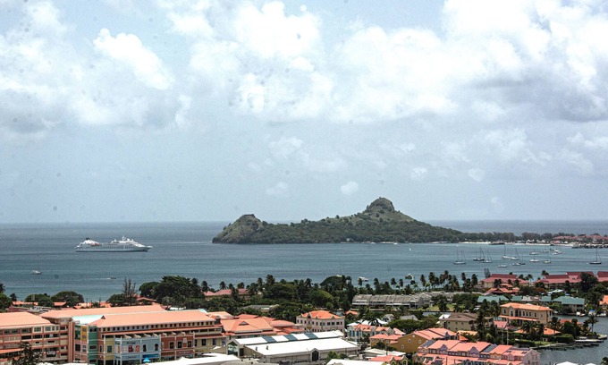 Rodney Bay Condo | Two bedroom condo with panoramic view of ocean and marina.