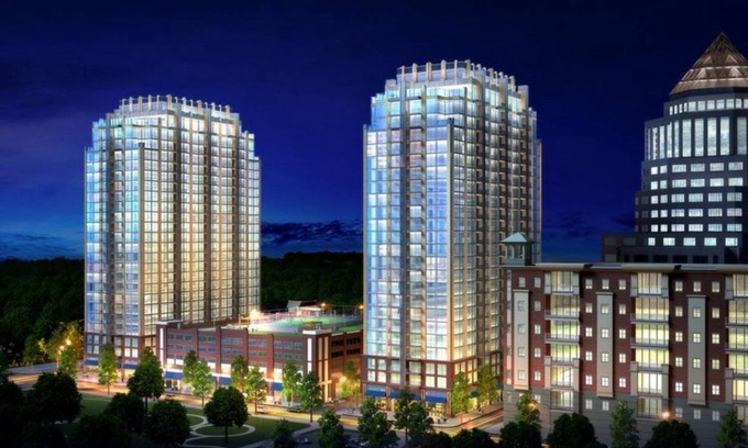 Charlotte Center City Apartment | Two Bedroom Uptown Apartment - City Views