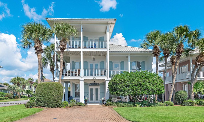 Fort Walton Beach - Destin House | ☀️Two Pools-525 Yards to Beach-Tennis Courts-Tram to Beach-Emerald View⛱️