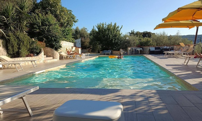 Peschici Apartment | Two-room penthouse apartment with sea view terrace