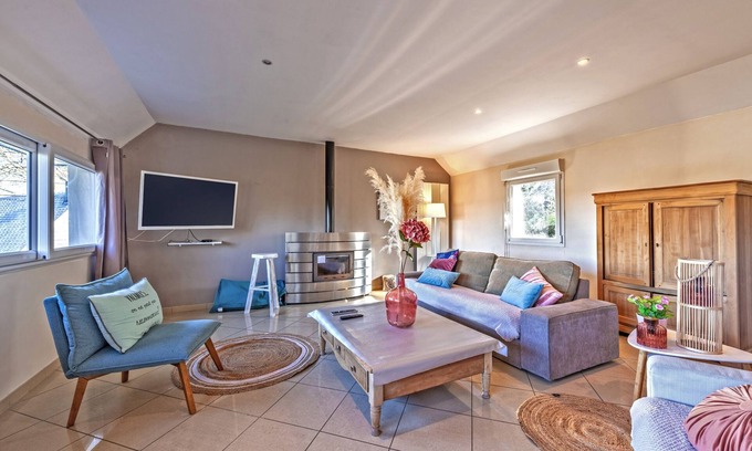 Plougastel-Daoulas House | Ty Kap - Maison 4 chambres vue mer