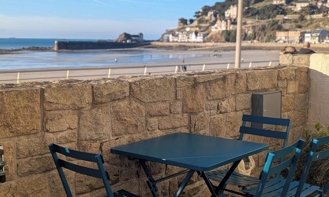 Pleherel-Plage-Vieux-Bourg House | TyBihan house on the Pleneuf breakwater - Sea view