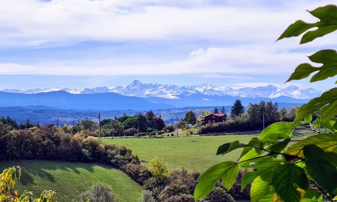 Artigat House | Typical Ariege house with private pool