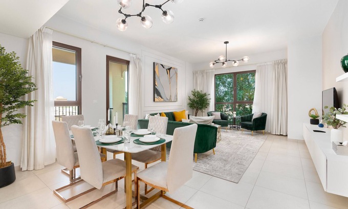 Umm Suqeim 3 Apartment | Ultimate Stay/3 Beds/Burj Al Arab View/Designer Luxury/MJL