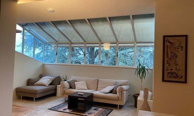 Castel Bolognese Apartment | Under The Moon: House in the Countryside Family Apartment with Balcony and Garden