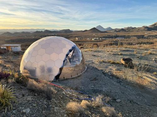 Terlingua Other | Unique and Pet Friendly Glamping Dome with Views of Big Bend National Park, Perfect for a Texas Glamping Getaway