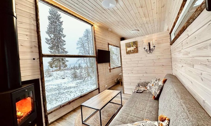 Rovaniemi Villa | Unique Cabin with Breathtaking Northern Light View