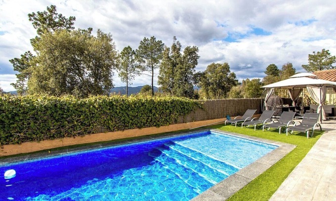 Santa Coloma de Farners Villa | Unique Costa Brava Abode w/train access to BCN