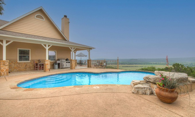 Canyon Lake House | Unique Hill Top Estate w/Pool, Pond, Views, and Close to Lake, River, and More!