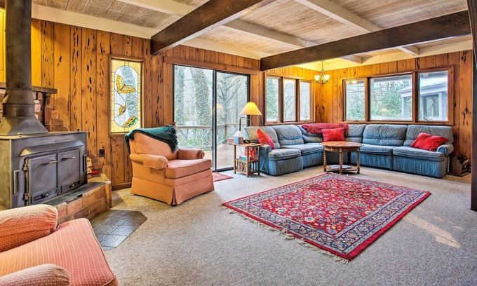Sapphire Cottage | Unique Mountain Cottage w/ Views & Resort Access!