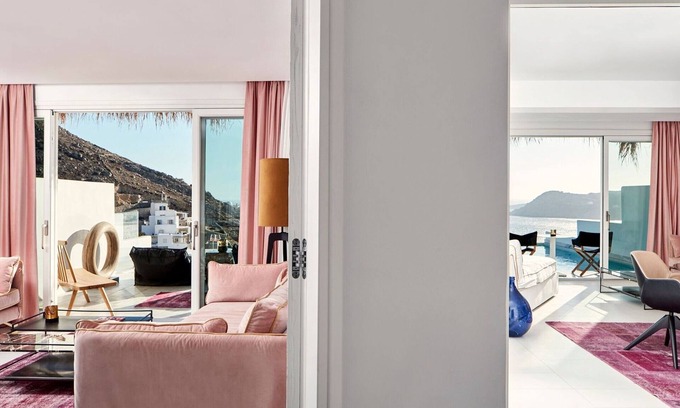 Elia Villa | Unique Mykonos Villa | Villa Elegant | 1 Bedroom | Private Pool & Astounding Sea Views | Elia Beach