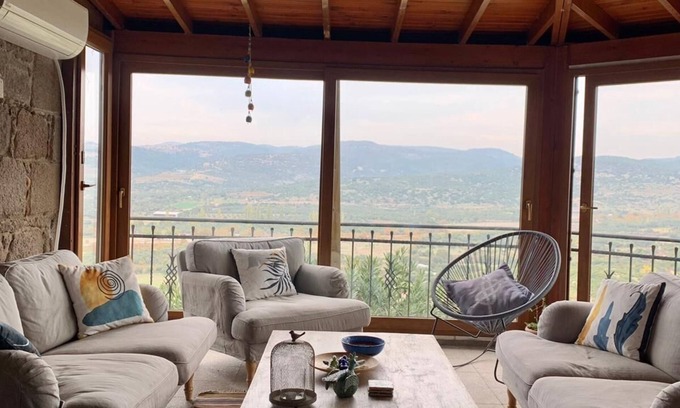 Behram House | Unique stone house with a magnificent valley view
