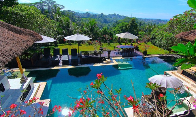 Samplangan Villa | Unique Villa with Stunning Views, 10kms East of Ubud