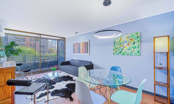 Santiago Apartment | Urban Bloom 3D, Wifi y Estacionamiento