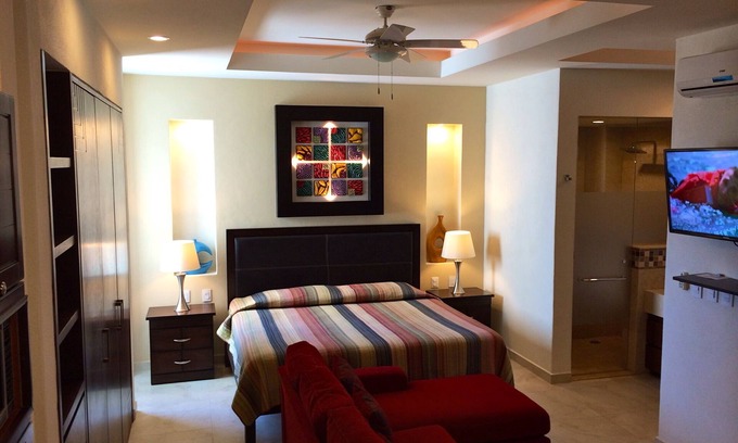 Emiliano Zapata Apartment | V399 #402 - New, Modern Studio Condo in the Heart of Old Town, Puerto Vallarta.