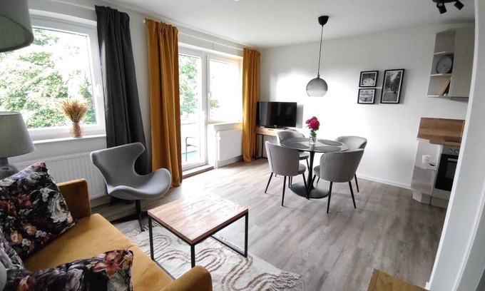 Nordstadt Apartment | Vacation apartment in the countryside, "Mühlenblick"