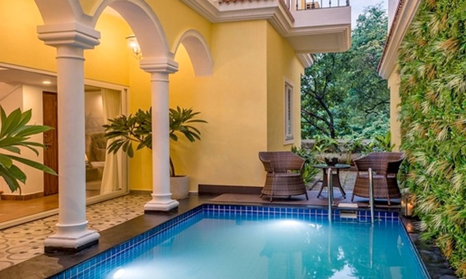 Assagao Villa | Vagator 4 Bed Lavish Private Pool Villa in Assagao