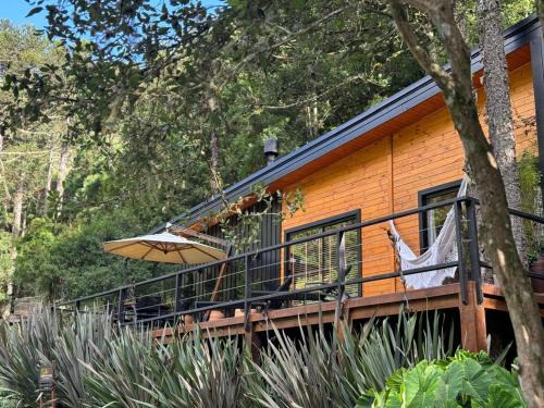 Urubici Cabin | Vale dos Bugres Eco House- Cabana das Flores