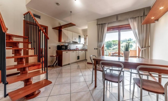 Aurelio Apartment | Vatican City La Terrazza sul Parco, Panoramic family apartment, Metro A Cornelia