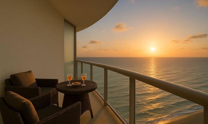 Hollywood South Central Beach Apartment | Ventur Luxe Condo, Oceanview, Gym, Beach Access