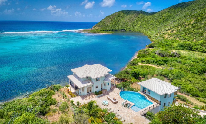 Virgin Gorda Villa | VERY Private, Spectacular, Waterfront Location