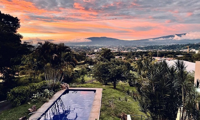 Santa Ana Apartment | Very private studio, large pool, on a mountain, endless views