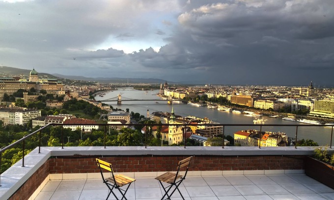 Gellert Hill Apartment | View from Budapest apartment