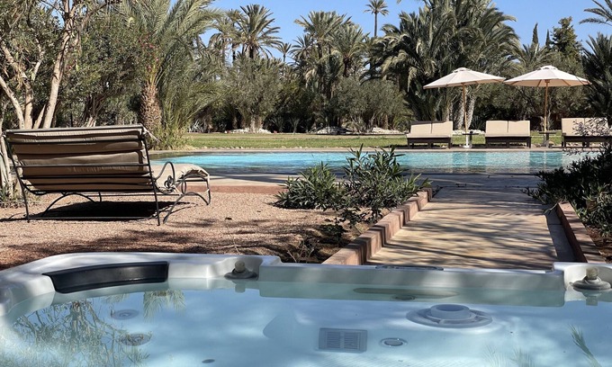 Annakhil Villa | VILLA ALPHA, sleeps 35, a jewel in the heart of Marrakech's Palmeraie, for any event