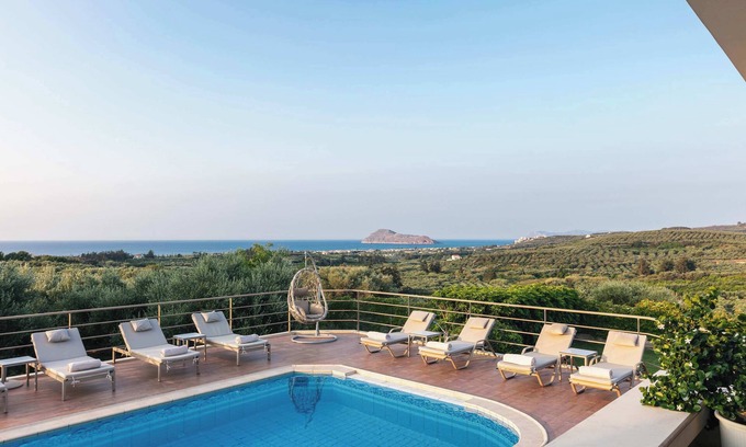 Agia Villa | Villa Anastasia - Private Pool & Panoramic Views
